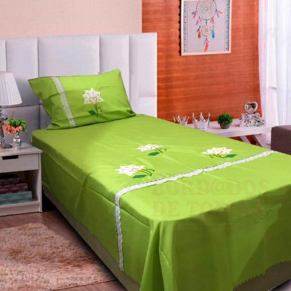Colcha de Cama Solteiro Oxford