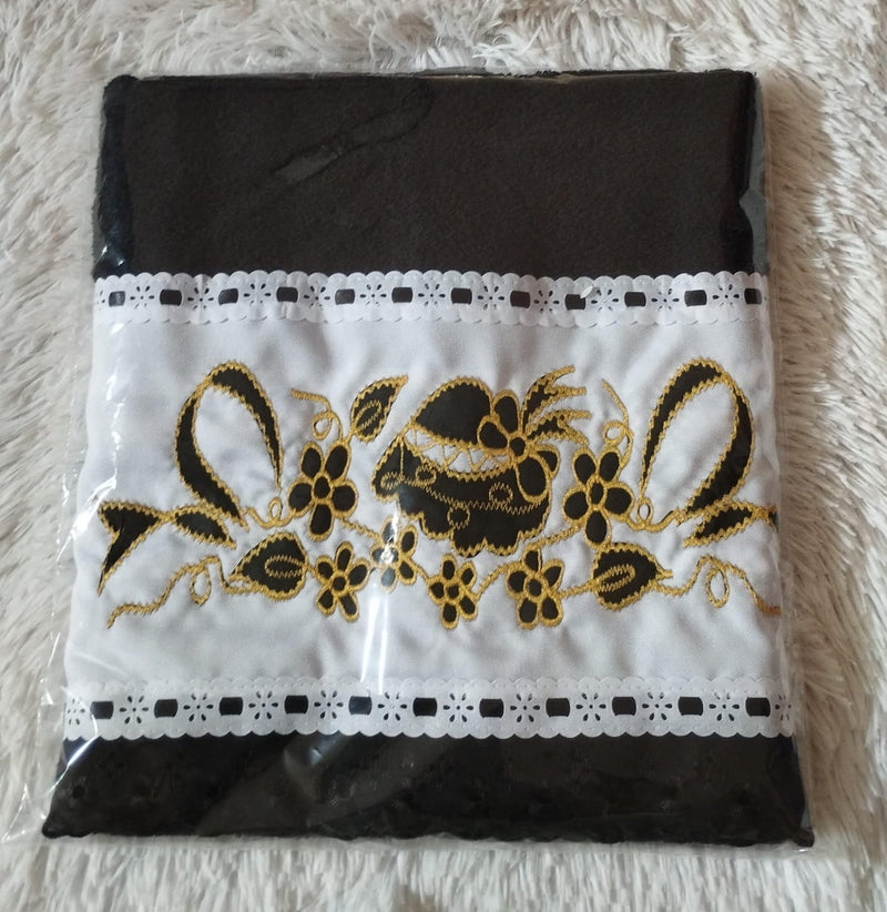 Toalha Bordada- Tam 70cm x1.35m