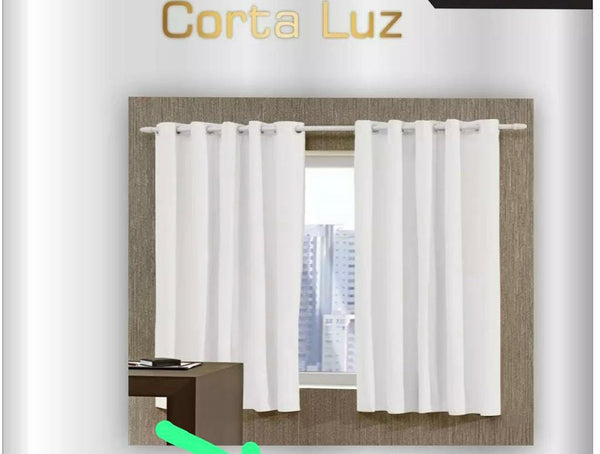 Cortina Corta Luz para Parede- Tam 2.80x2.60