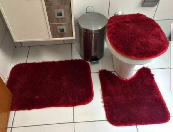 Kit de Banheiro Felpudo