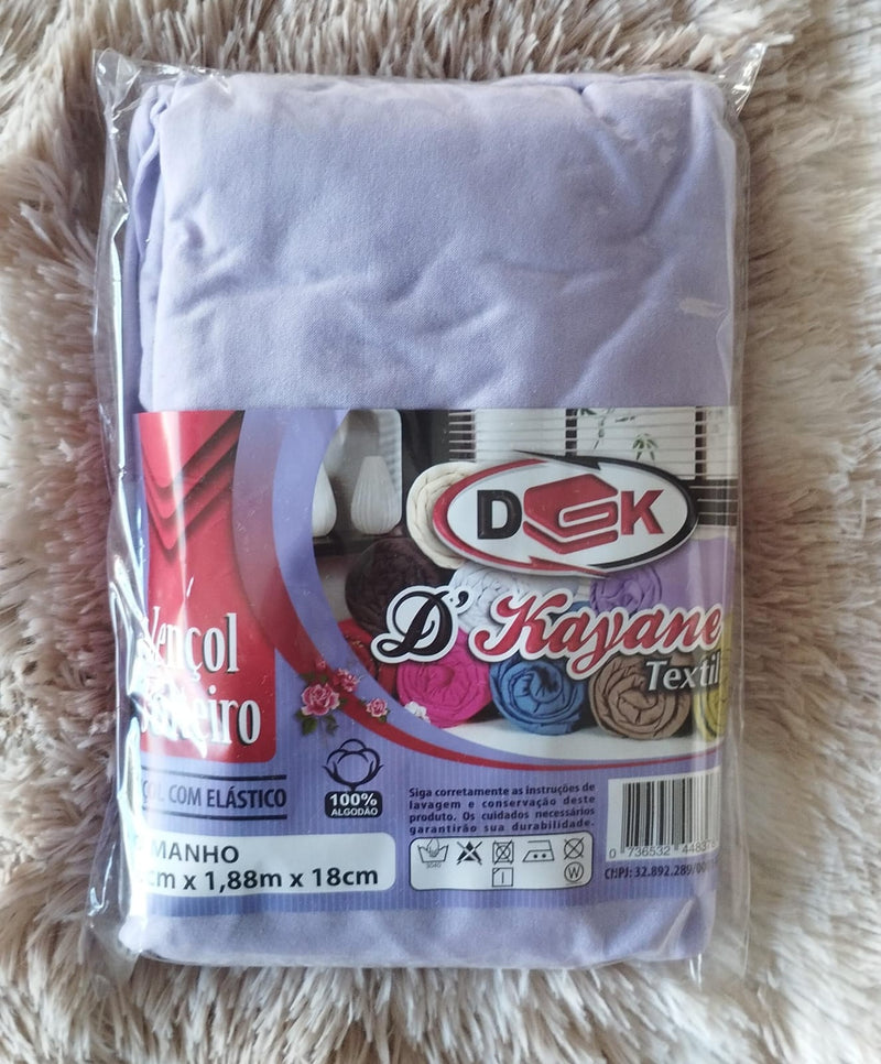 Lençol De Elástico Solteiro