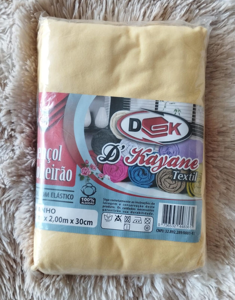 Lençol De Elástico Solteirão