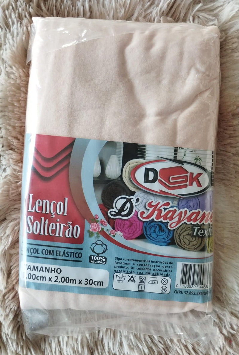 Lençol De Elástico Solteirão
