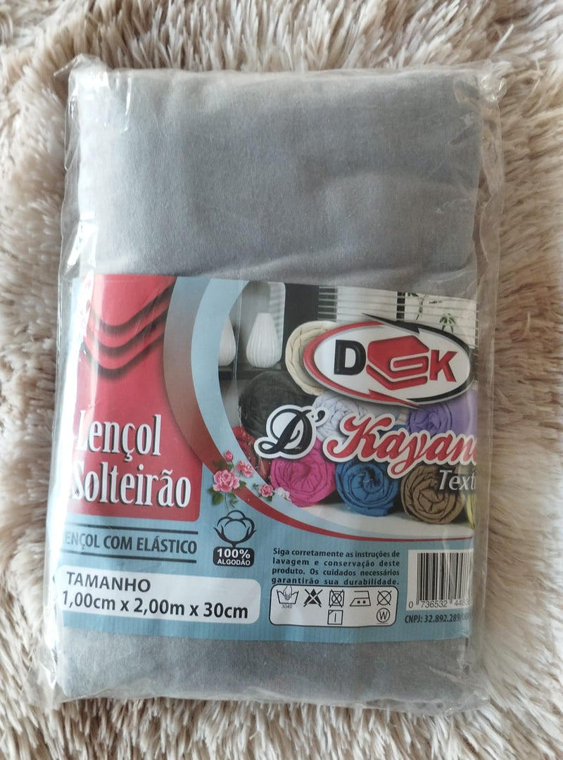 Lençol De Elástico Solteirão