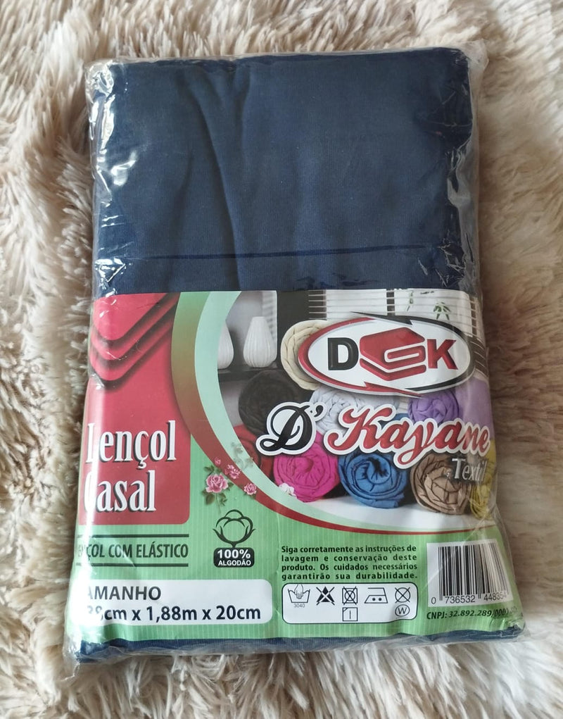 Lençol De Elástico Casal