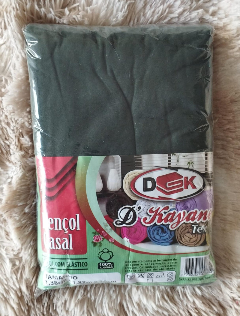 Lençol De Elástico Casal