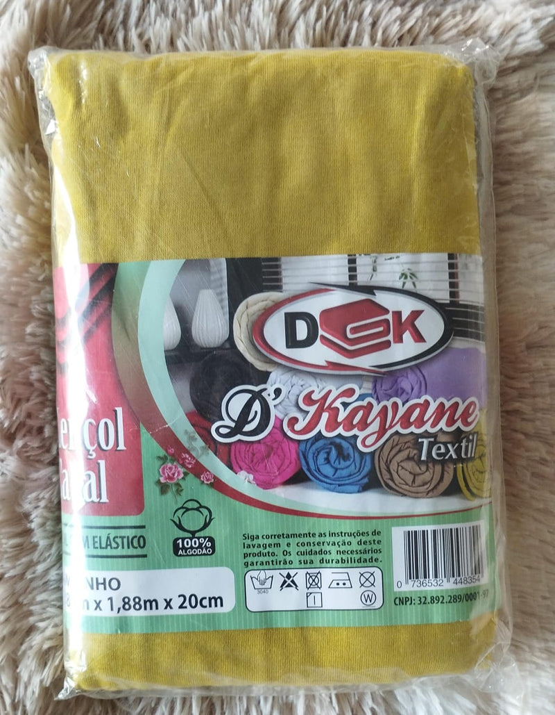 Lençol De Elástico Casal