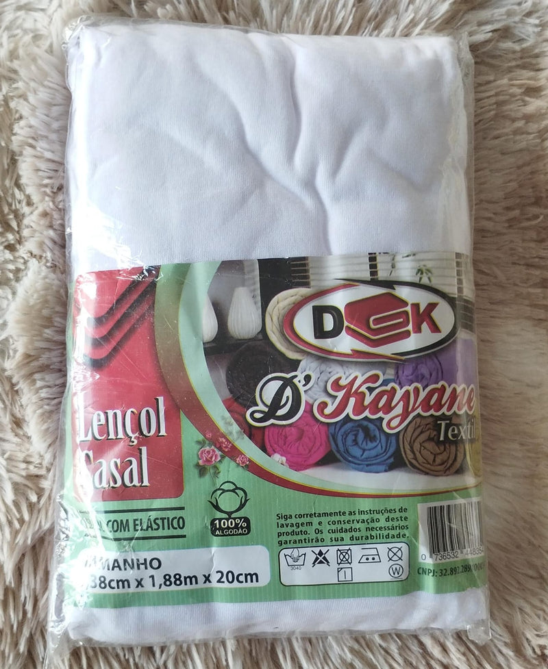 Lençol De Elástico Casal
