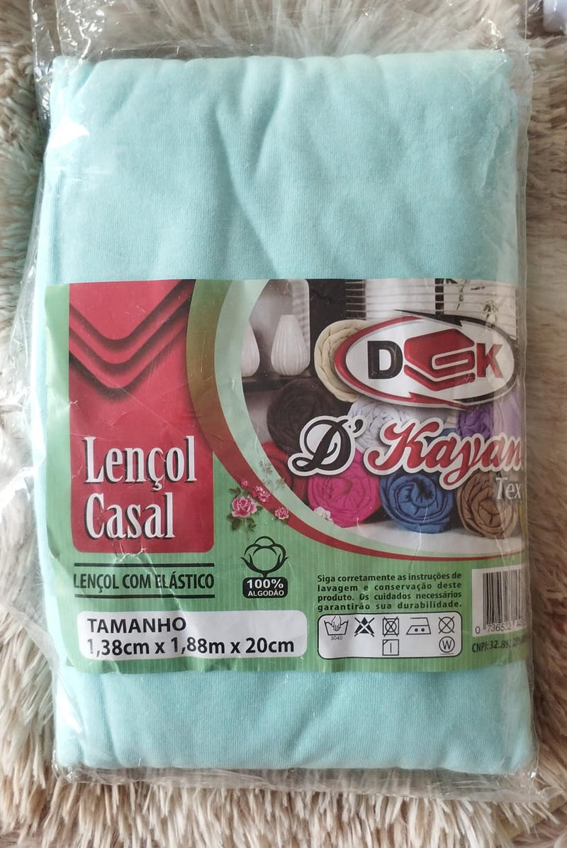 Lençol De Elástico Casal
