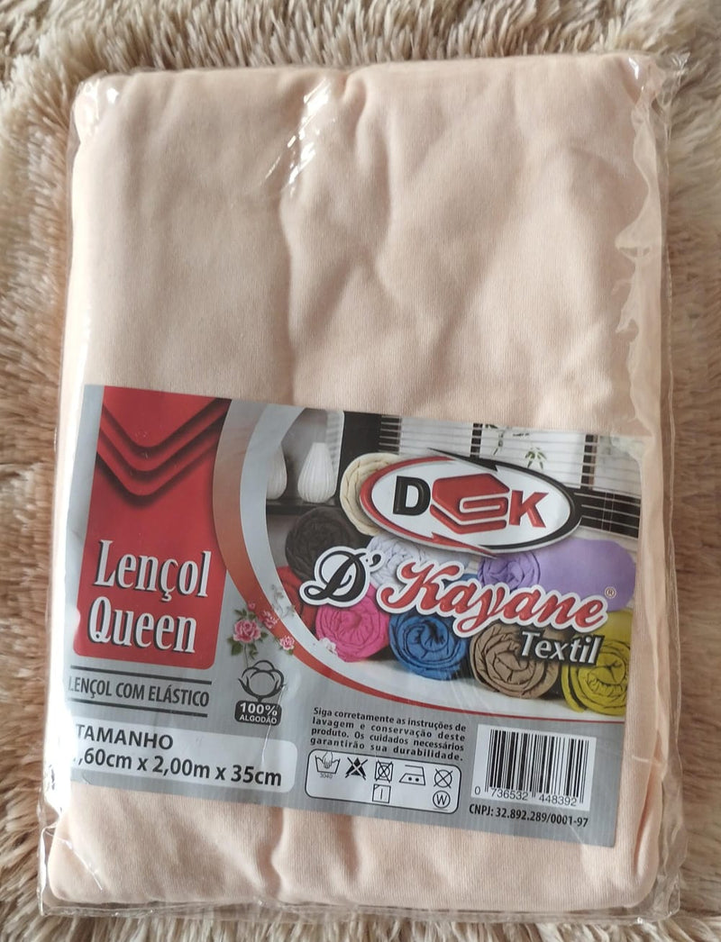 Lençol De Elástico Queen