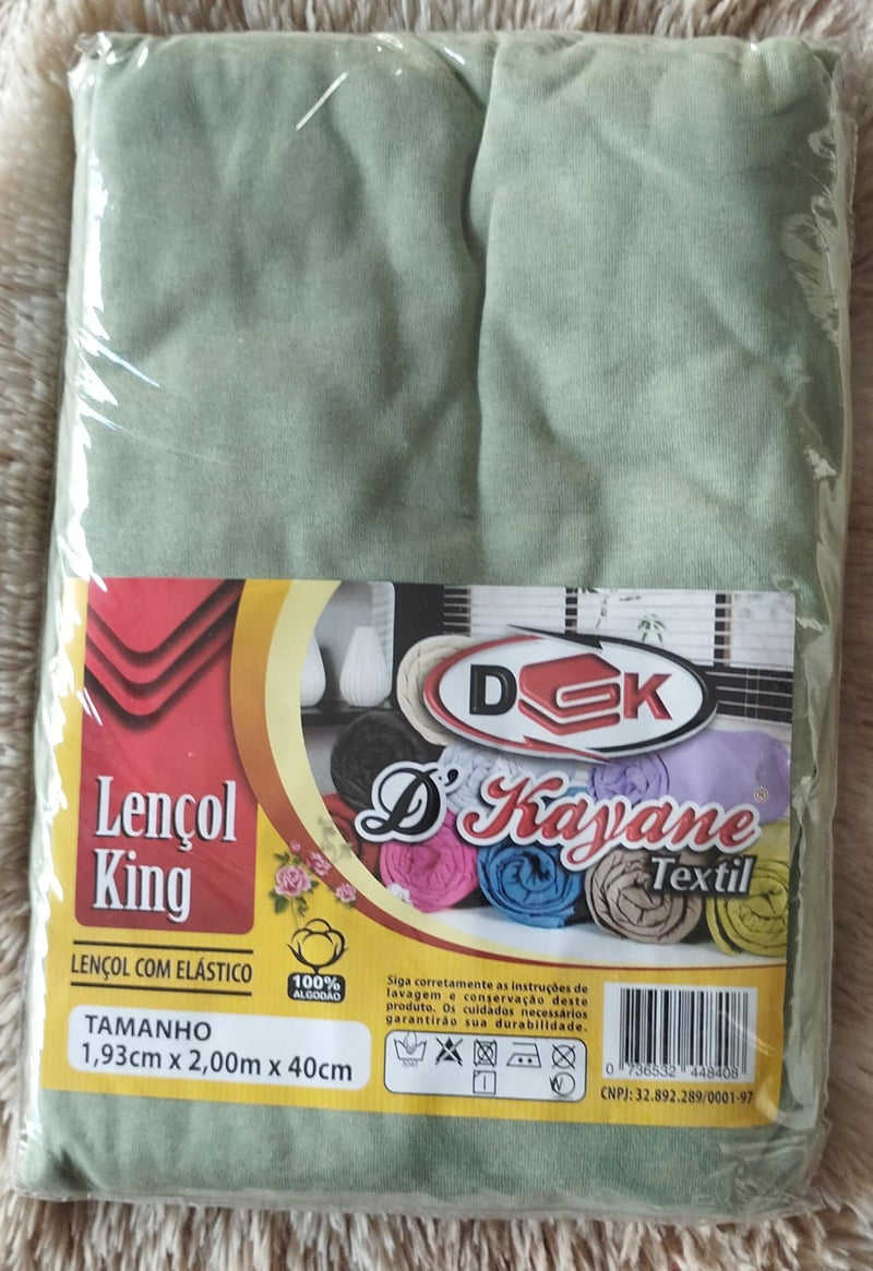 Lençol De Elástico King