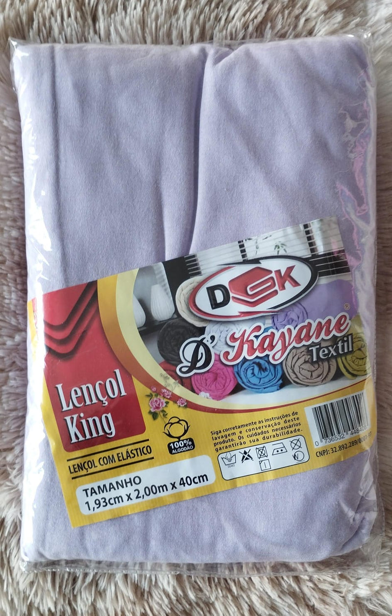 Lençol De Elástico King