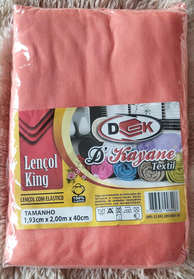 Lençol De Elástico King