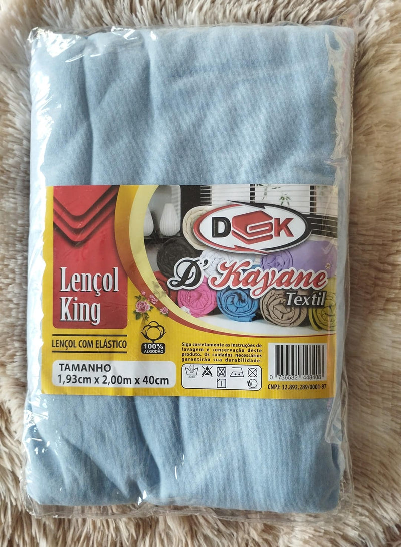 Lençol De Elástico King