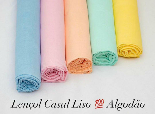 Lençol 100% algodao