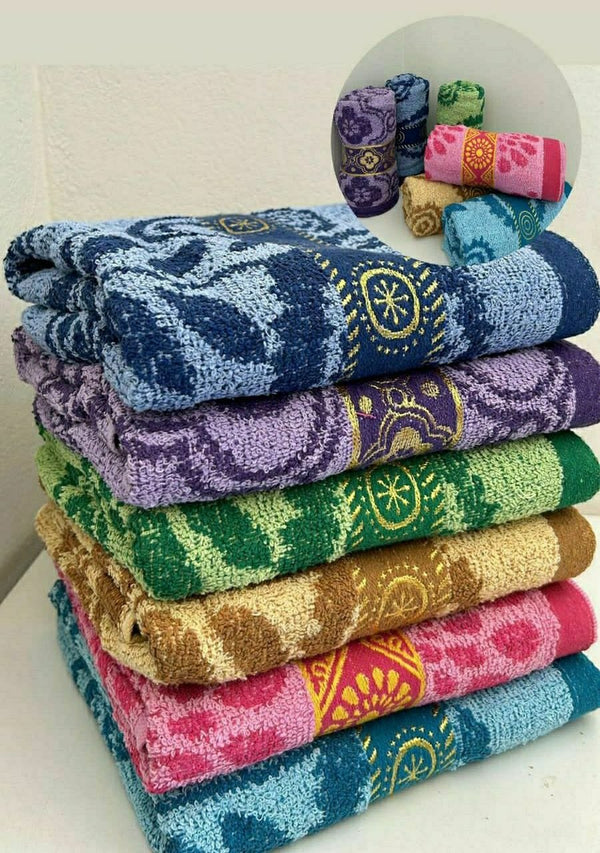 Toalha Jacquard..Tam 68cm x 1.37m