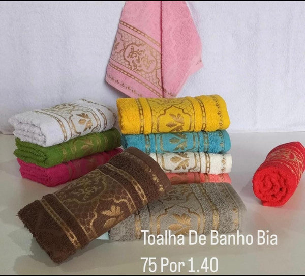 Toalha Bia.. Tam 75cm x 1.40m