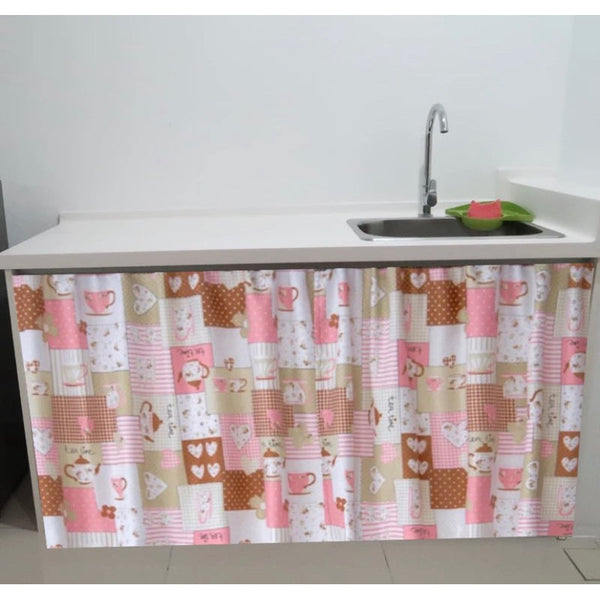 Cortina de Pia Oxford .. Tam 90cm x 1.50