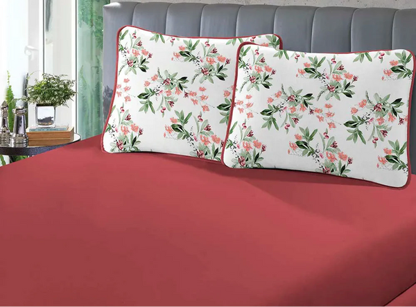 JOGO DE CAMA ESSENCIAL SOLTEIRO 100% ALGODÃO