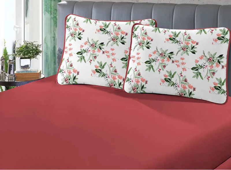 JOGO DE CAMA ESSENCIAL SOLTEIRO 100% ALGODÃO